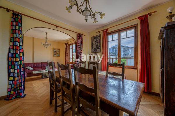 Appartement t3+ cave + jardin