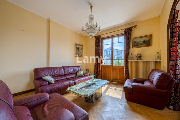 Appartement t3+ cave + jardin
