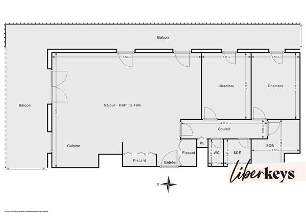 Appartement 3 pièces 73 m² – Terrasse et balcon 36 m² sans vis-à-vis – Cave – Colombes centre