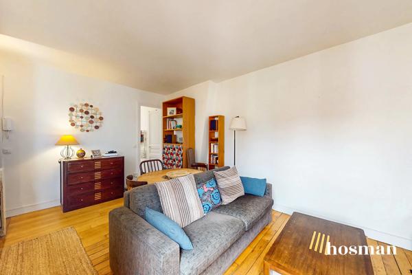 Appartement 2 pièces, calme, lumineux, de 35m² avec cave - Rue Custine, Paris