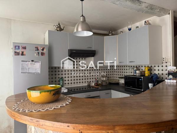 Véritable cocon pour cette joile maison atypique !