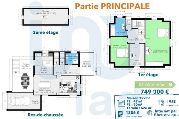Maison 10 pièces de 236 m² à Colmar (68000)