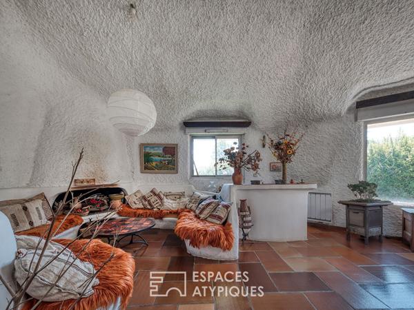 Maison d’architecte des années 70 à rénover