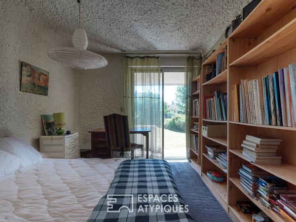 Maison d’architecte des années 70 à rénover