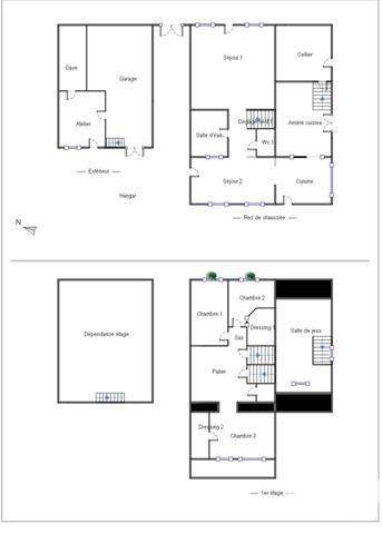 Maison à vendre 7 pièces 195 m² Sainte-Suzanne-et-Chammes