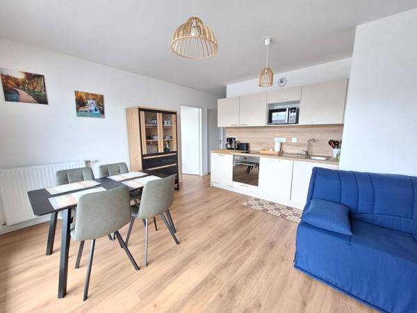 SAINT MALO PARAME APPARTEMENT T2 MEUBLE LOUE DE SEPTEMBRE A MAI  2027
