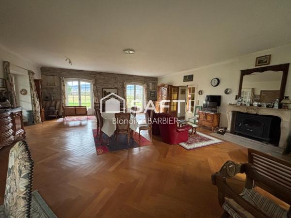Longère en pierres de 241 m2
