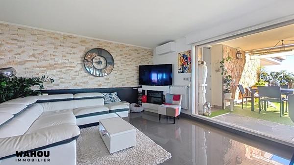 T2 - 72 m2 avec vaste terrasse et vue mer – Grand Duc
