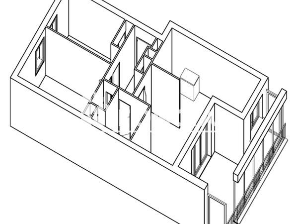 Location Appartement 3 pièces 60.8 m² - 8/12 RUE GEORGES JACQUET Grenoble 38000