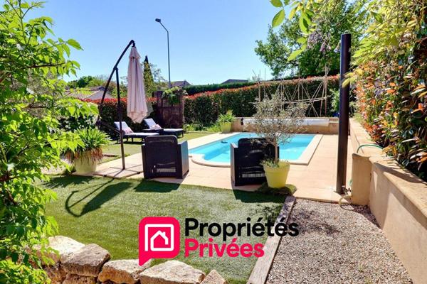 Proche Uzès, maison avec piscine