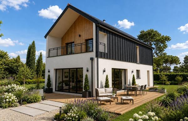 Terrain + Maison à vendre 6 pièces - 140 m²