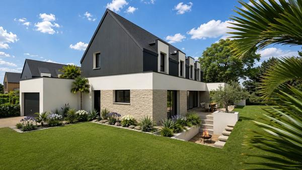 Terrain + Maison à vendre 6 pièces - 210 m²