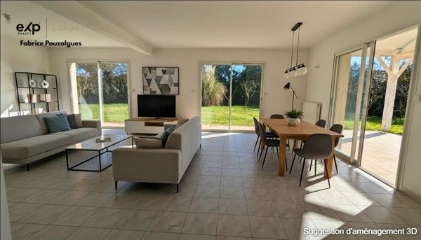 Maison familiale, Jardin, terrasse et environnement agréable