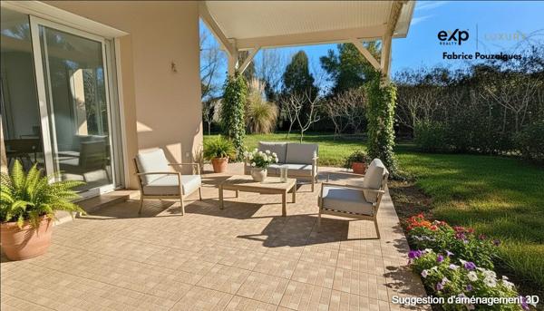 Maison familiale, Jardin, terrasse et environnement agréable