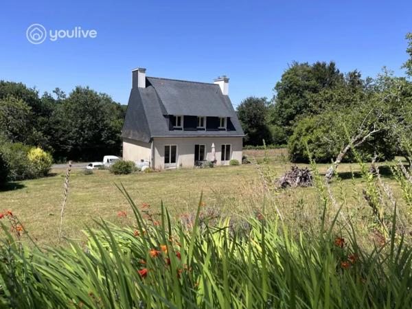 A 15 mn de QUIMPER – Maison familiale sur grande parcelle