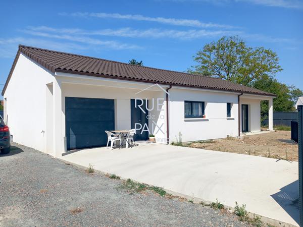 86530 NAINTRE Pavillon achèvement 2025 - 137m² sur 1116m² de terrain