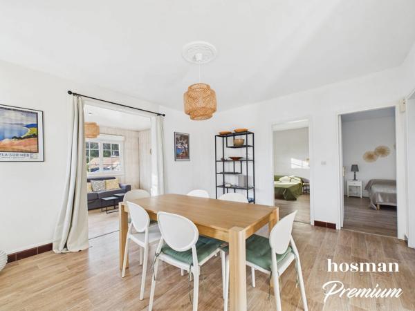 Maison divisée en 2 appartements lumineux avec terrasse balcon et jardin à Arcachon