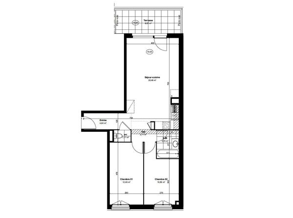 Appartement (neuf) à vendre 3 pièces 61 m² Château-Thierry
