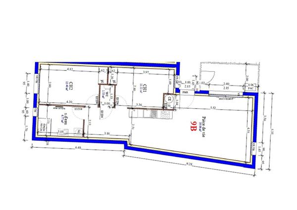 Appartement La Mothe Achard 3 pièces - 70.98 m2