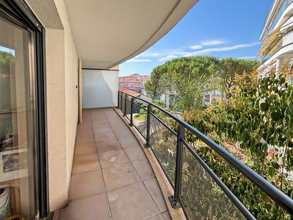 Appartement Cannes centre ville 3 pièces 53,74m2 - Vendu Loué-
