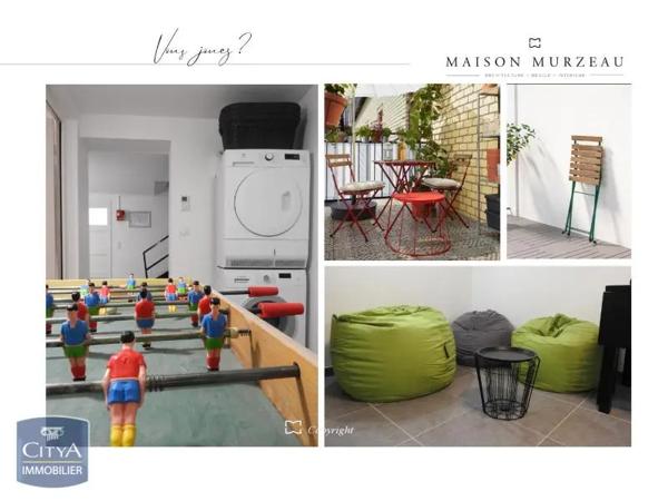 Appartement à louer 2 pièces 13.7m²