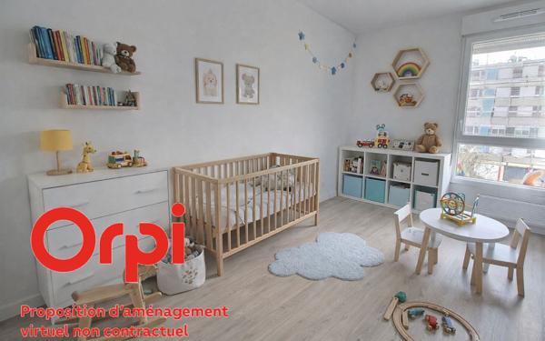 Appartement à vendre    3 pièces • 58 m2 Trappes