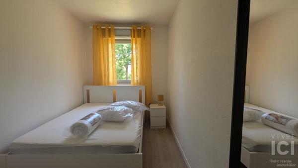 Appartement T2 - 28.8m² - MEUBLE - REZ DE CHAUSSEE - PARKING - SAINT SEBASTIEN SUR LOIRE