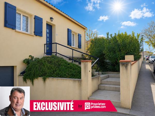 Maison Limoux 5 pièces  105m² piscine Garage sous sol