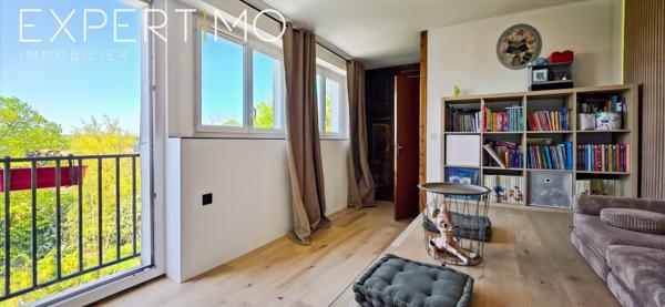 Méréville (91660) Maison d'architecte atypique à vendre à Méréville (91660) – 5 pièces – 122 m² habitables – Terrain de 1 699 m²