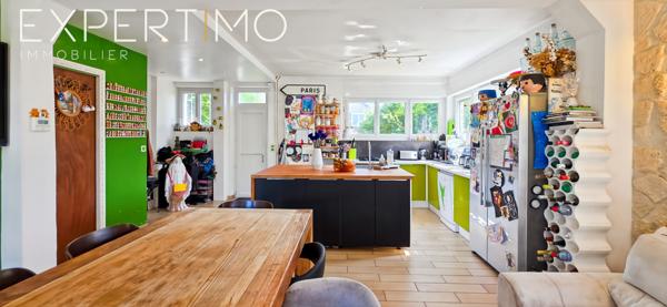 Méréville (91660) Maison d'architecte atypique à vendre à Méréville (91660) – 5 pièces – 122 m² habitables – Terrain de 1 699 m²