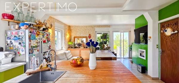 Méréville (91660) Maison d'architecte atypique à vendre à Méréville (91660) – 5 pièces – 122 m² habitables – Terrain de 1 699 m²