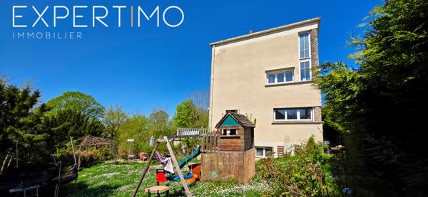 Méréville (91660) Maison d'architecte atypique à vendre à Méréville (91660) – 5 pièces – 122 m² habitables – Terrain de 1 699 m²