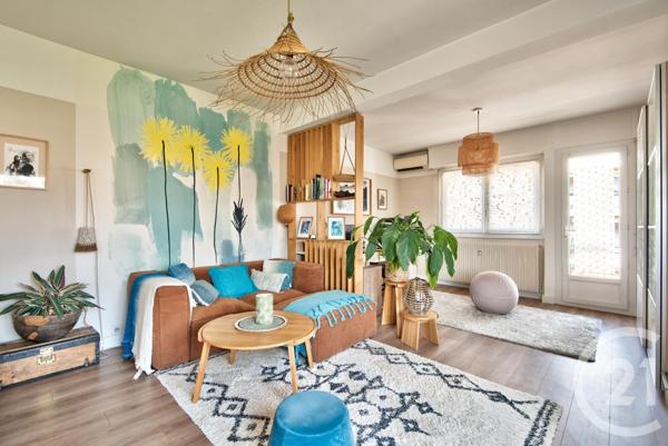 Appartement F3 à vendre  3 pièces - 56,86 m 2   NICE  - 06