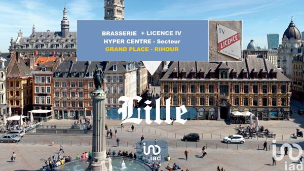 Bar-brasserie à vendre 360 m² Lille