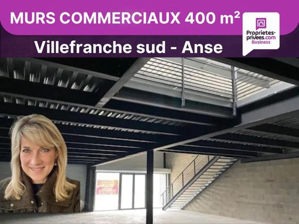 Murs Commerciaux- 425 m² - Retail Park -Anse