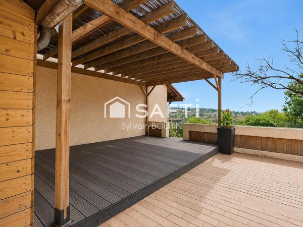 Jassans _ Maison 4 chambres avec vue dégagée
