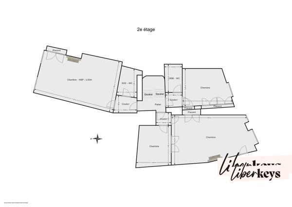 Digne-les-Bains – Immeuble de caractère du XIXe siècle, 630 m² au sol