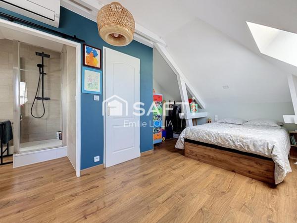 Magnifique duplex avec jardin, 3 chambres