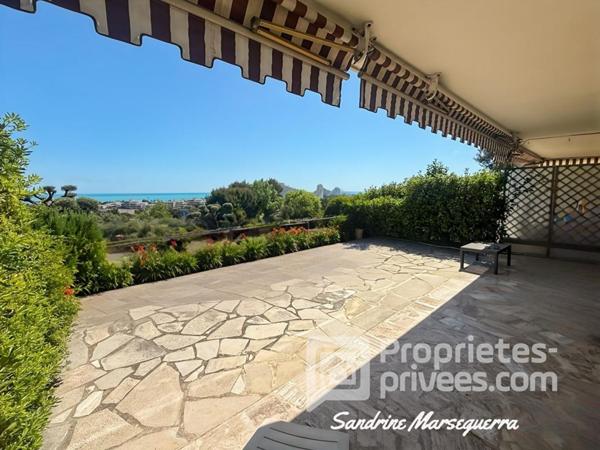 2  pièces vue mer avec terrasse de 47 m²