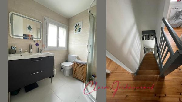 Maison  proche mer d'environ 100 m²,  3 Chambres, jardin