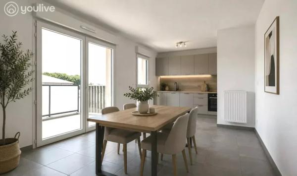 Appartement T2 avec Petite Terrasse Vue Panoramique