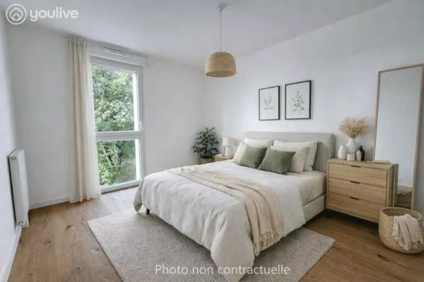 Un art de vivre au dernier étage – Appartement avec terrasse à Couëron