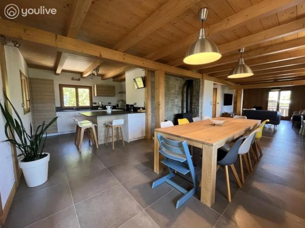 Superbe chalet contemporain de 300m2