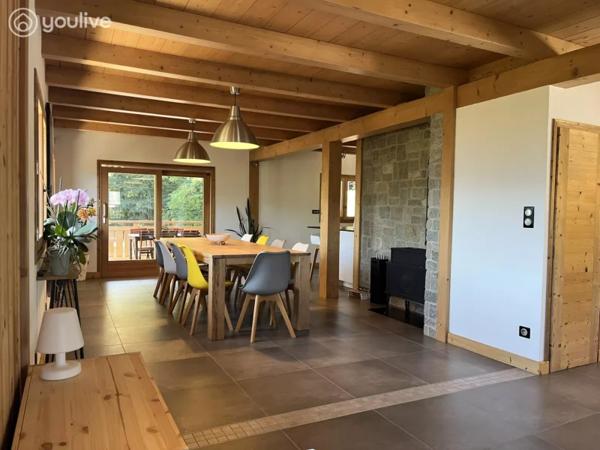 Superbe chalet contemporain de 300m2