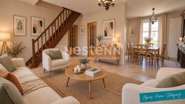 Nestenn Igny  - Maison de 105 m² , 4 chambres - secteur recherché sur Igny - jardin clos - garage - dépendance à aménager -  proximité des écoles, commerces et transports - Axes routiers N118/A6/A10