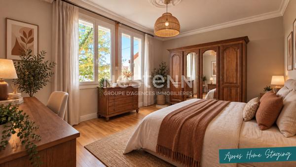 Nestenn Igny  - Maison de 105 m² , 4 chambres - secteur recherché sur Igny - jardin clos - garage - dépendance à aménager -  proximité des écoles, commerces et transports - Axes routiers N118/A6/A10