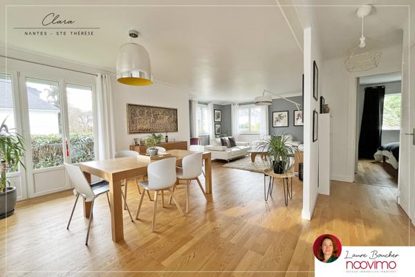 Quartier Procé Sainte-Thérèse, Nantes, Maison familiale 120 m2, 3 chambres