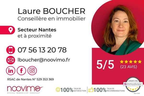 Quartier Procé Sainte-Thérèse, Nantes, Maison familiale 120 m2, 3 chambres