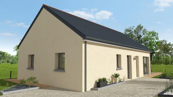 Terrain + Maison à vendre 3 pièces - 88 m²