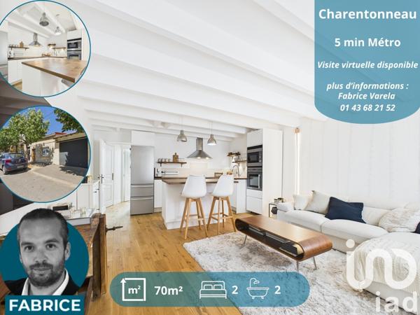 Maison à vendre 3 pièces 70 m² Maisons-Alfort
